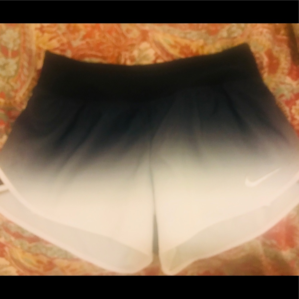 Nike Dri Fit shorts. New. Black and white xs